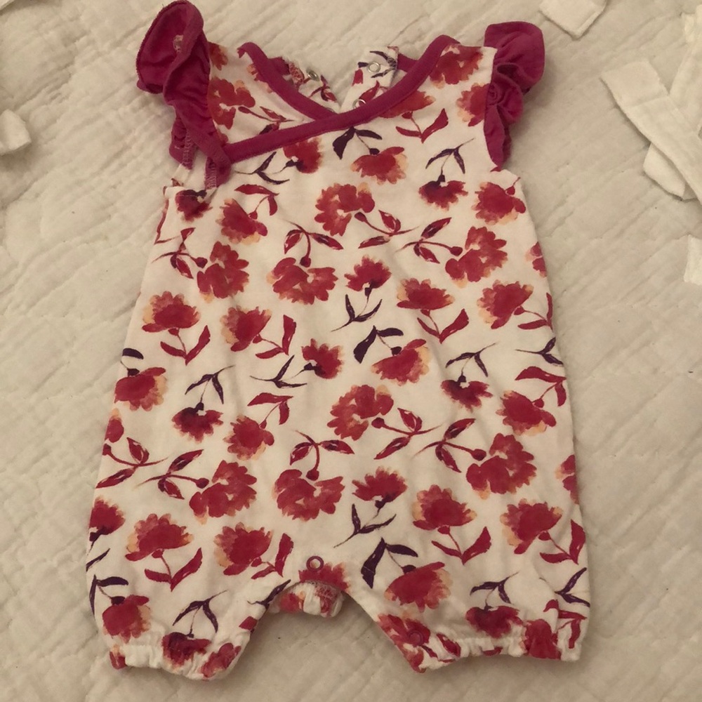 COPY - Burt’s Bees Floral Romper